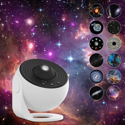 Proyector de cielo galactico giratorio 360°