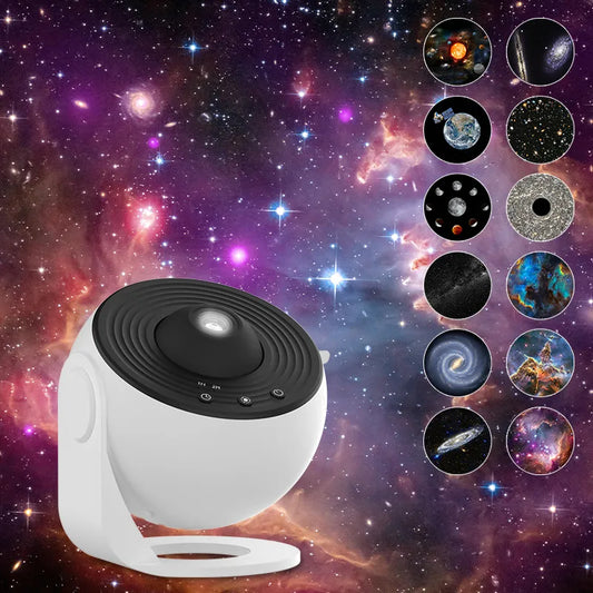 Proyector de cielo galactico giratorio 360°